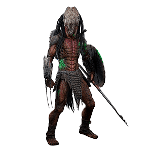 Figura Depredador Action Figure 1/6 Feral Predator (Battle Damaged Version) de 37 cm