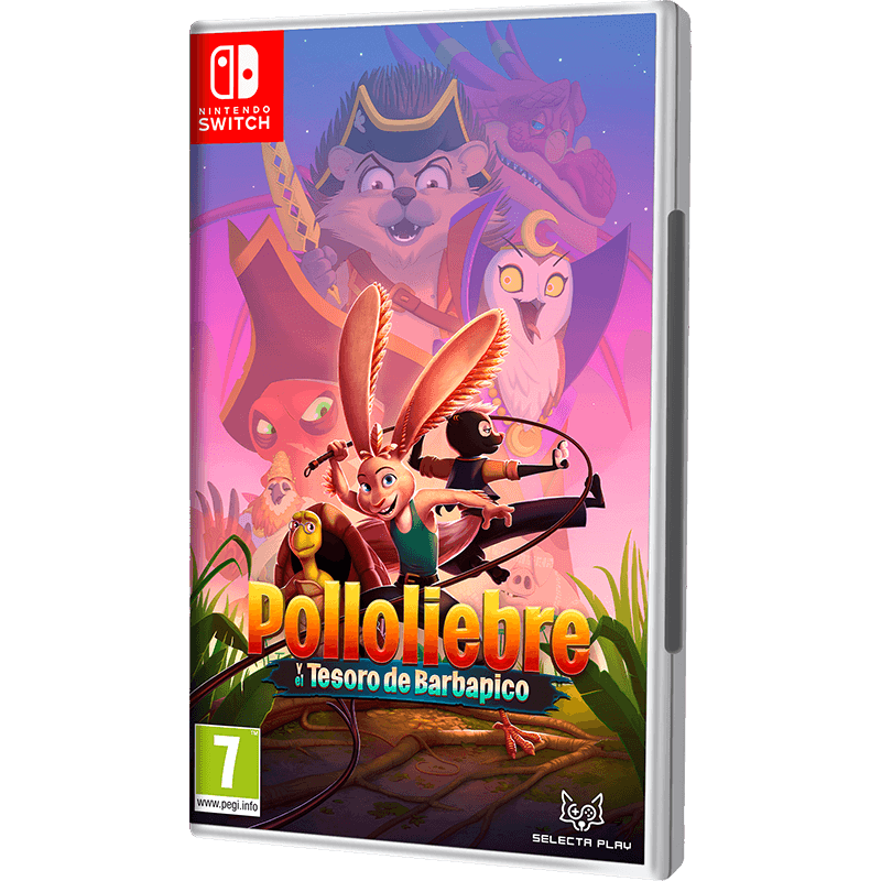 Polloliebre y el Tesoro de Barbapico Nintendo Switch
