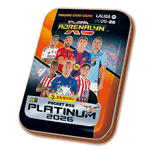 Mini Lata Pocket Box Platinum 2026 Adrenalyn La Liga 2025-2026