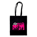 Bolsa Tote Reutilizable Negra Kpop Demon Hunters Saja Boys