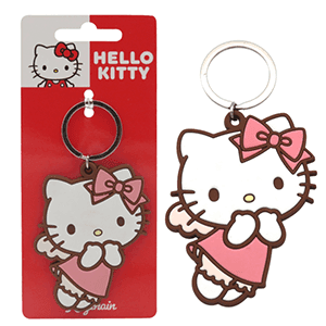 Llavero Goma Angel Hello Kitty