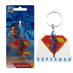 Llavero Superman Metacrilato Escudo
