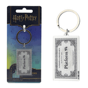 Llavero  Harry Potter Metacrilato Billete Hogwarts