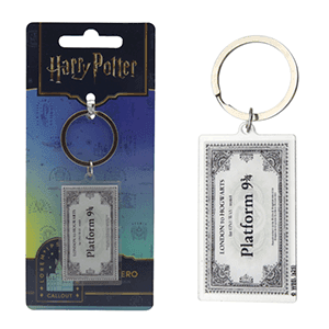 Llavero  Harry Potter Metacrilato Billete Hogwarts