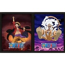 Póster One Piece 3D Luffy Into 5Th Gear