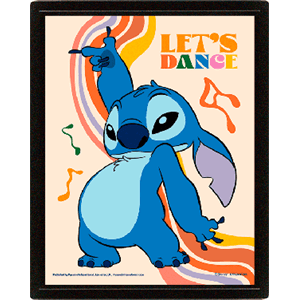 Póster Lilo & Stitch 3D Let´s Dance