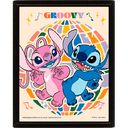 Póster Lilo & Stitch 3D Groovy