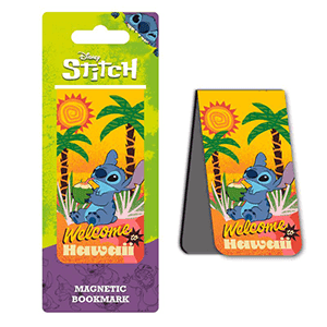 Punto De Libro Lilo & Stitch Magnético Hawaii