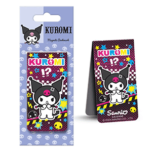 Punto De Libro Magnético Kuromi Punky