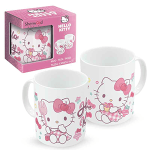 Taza Hello Kitty De 325 Ml Blanca