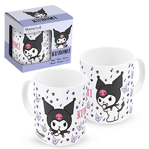 Taza Kuromi De 325 Ml Blanca