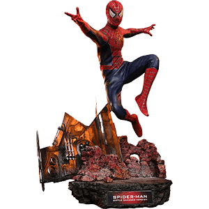 Figura Spider-Man Movie Masterpiece Action Figure 1/6 Spider-Man (Battle Damaged Version) de 30 cm