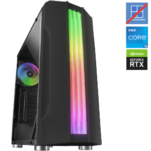 GAMEPC RG550A i5 11400F-RTX 3050- 8GB-512GB NVME SSD - Ordenador Sobremesa Gaming Reacondicionado
