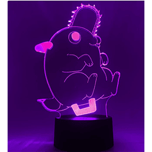 Lámpara decorativa Chainsaw Man Pochita (REACONDICIONADO)