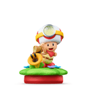 Figura amiibo Capitán Toad con Flor Parlante - Colección Super Mario