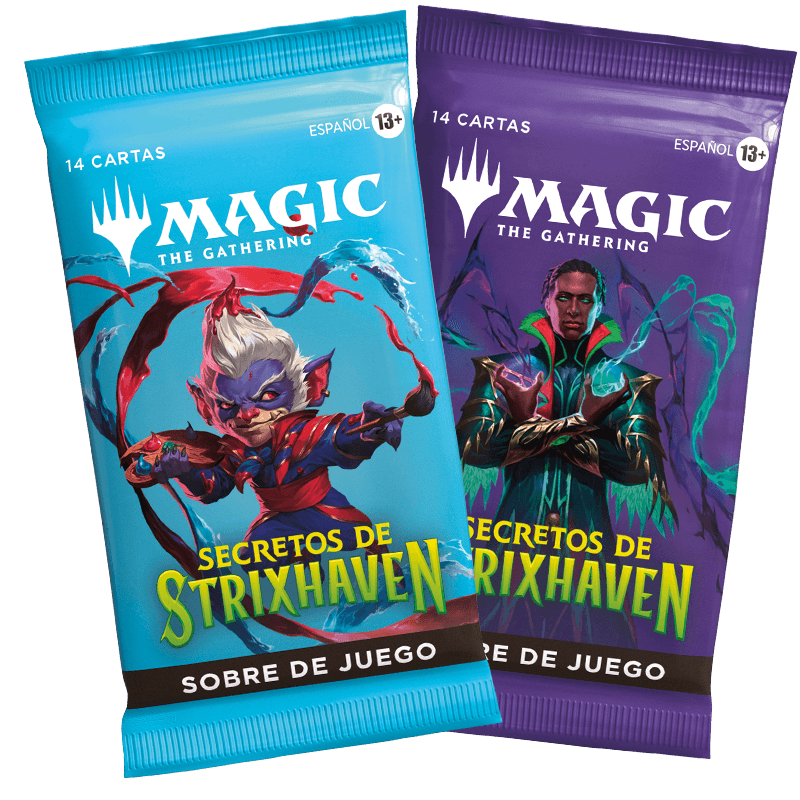 Sobre de cartas Magic: The Gathering Secrets of Strixhaven Play Booster (castellano)