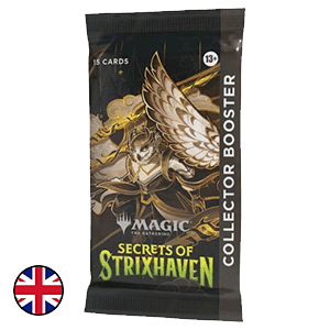 Sobre de cartas Magic: The Gathering Secrets of Strixhaven Collector Booster (inglés)