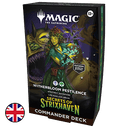 Mazo de cartas Magic: The Gathering Secrets of Strixhaven Witherbloom Pestilence Commander Deck (inglés)