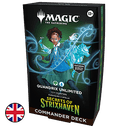 Mazo de cartas Magic: The Gathering Secrets of Strixhaven Quandrix Unlimited Commander Deck (inglés)
