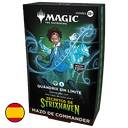 Mazo de cartas Magic: The Gathering Secrets of Strixhaven Quandrix Sin Limite Commander Deck (castellano)