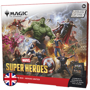 Scene Box Magic: The Gathering Marvel Super Heroes (inglés)
