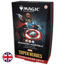Mazo de cartas Magic: The Gathering Marvel Super Heroes Avengers Assemble Commander Deck (inglés)