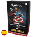 Mazo de cartas Magic: The Gathering Marvel Super Heroes Vengadores Reunios Commander Deck (castellano)