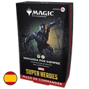 Mazo de cartas Magic: The Gathering Marvel Super Heroes Wakanda Por Siempre Commander Deck (castellano)