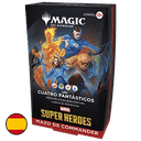 Mazo de cartas Magic: The Gathering Marvel Super Heroes Los Cuatro Fantasticos Commander Deck (castellano)