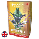 Mazo de cartas Magic: The Gathering Marvel Super Heroes Wakanda Forever Commander Deck Collector (inglés)