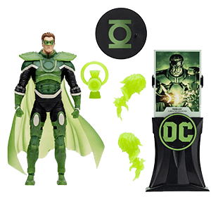 Figura DC Edicion Gold Hal Jordan Parallax (GITD) de 18 cm