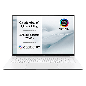ASUS ZenBook S14 OLED UX5406AA-SU247W U9-386H - 32GB - 1TB SSD - W11 - Ordenador Portatil