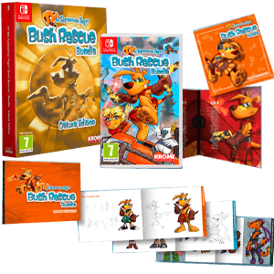 TY the Tasmanian Tiger Bush Rescue Bundle Deluxe Edition