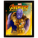 Cuadro 3D Vengadores Infinity War: Thanos (REACONDICIONADO)