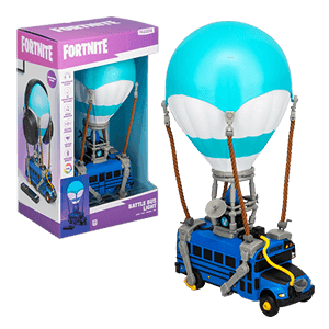 Lampara con luz y soporte para auriculares Battle Bus Fortnite de 32 cm (REACONDICIONADO)