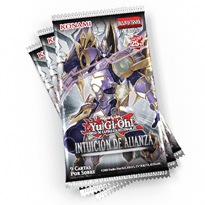 Pack de Cartas Yu-Gi-Oh! JCC Intuición de Alianza- 3 sobres (REACONDICIONADO)