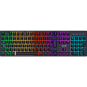 GAME KX5W Mecanico Wireless Bluetooth RGB Spanish Layout - Teclado Gaming (REACONDICIONADO)