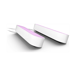 Philips Hue Kit Inicio Barras de Luz Hue Play RGB Pack 2 Blanco - Iluminacion (REACONDICIONADO)