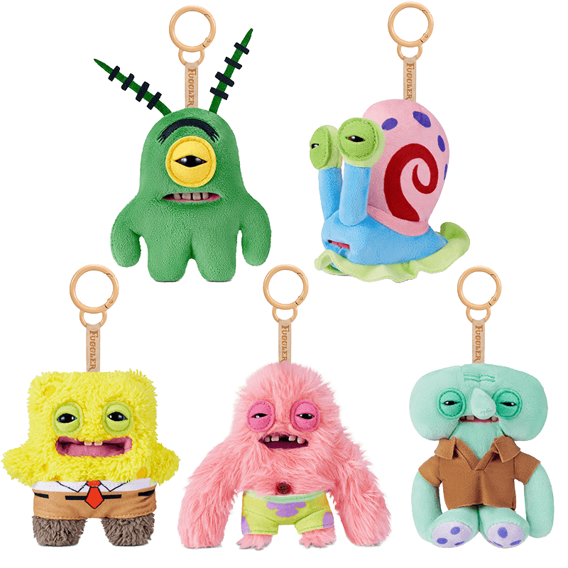 Surtido Llavero Fuggler Bob Esponja