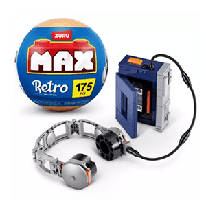 Cápsula con bloques MAX Retro Walkman