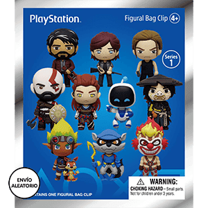 Colgante 3D Playstation Series 1 para mochilas y bolsos (surtido)