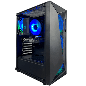 GAMEPC RR5550A - Ryzen 5-4500 - RTX 5050 - 16GB – 1TB SSD - Ordenador Sobremesa Gaming