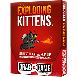 Exploding Kittens Grab & Game (REACONDICIONADO)