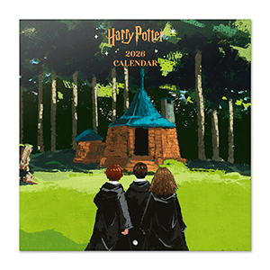 Calendario 2026 Harry Potter 30x30 cm (REACONDICIONADO)