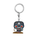 Figura POP Keychain: Keychain Zombie Captain America (REACONDICIONADO)