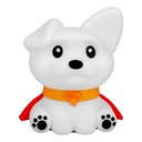 Lampara de silicona recargable Superman Krypto SquishyGlo (REACONDICIONADO)
