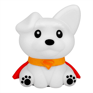 Lampara de silicona recargable Superman Krypto SquishyGlo (REACONDICIONADO)