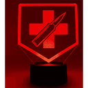 Lámpara decorativa Call of Duty Juggernog (REACONDICIONADO)