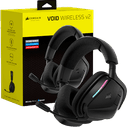 Corsair Void Wireless V2 Bluetooth Negro Carbon - PC - PS5 - PS4 - Switch - Movil - Auriculares Gaming (REACONDICIONADO)