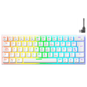 GAME KH-60W Mecanico Wireless mini RGB Blue Switch Blanco Spanish Layout - Teclado Gaming (REACONDICIONADO)